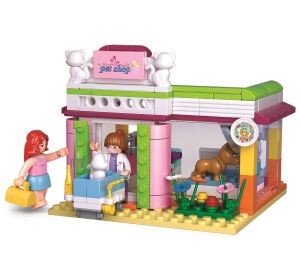 Sluban Girls Dream Holidays M38-B0602 Veterinárna klinika